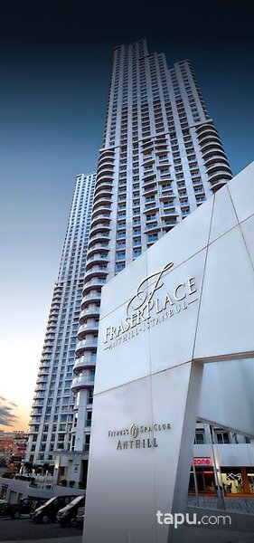 İstanbul Şişli Anthil Rezidans'ta 1+1 63 m2 Daire