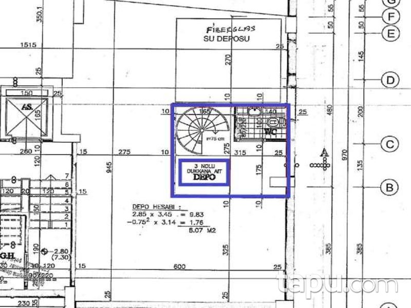 İstanbul Kadıköy Feneryolu Mahallesi'nde 31 m2 Depolu Dükkan (1420)
