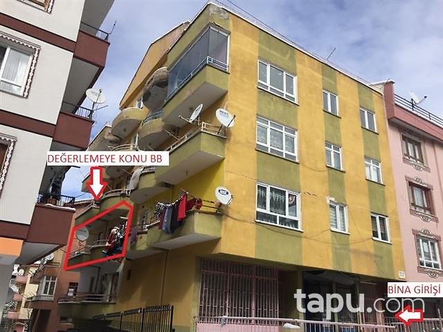 Ankara Altındağ Gültepe (Çinçin Mahallesi'ne Yakın) Mahallesi'nde 3+1 83 m2 İskanlı Daire