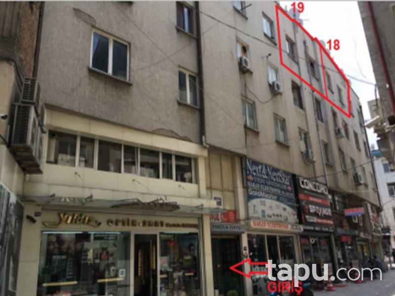 Konya Karatay Taşoluk İşhanı'nda Birleşik 2 Adet Ofis