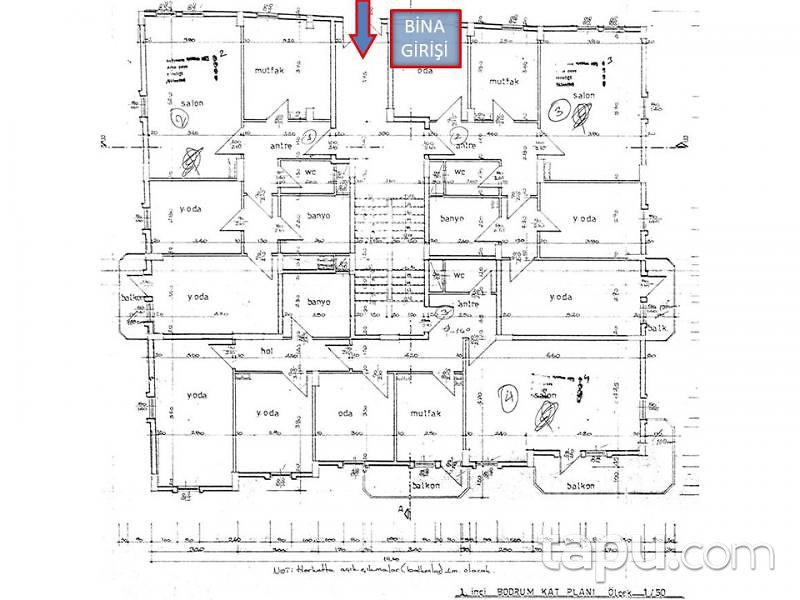 Karabük Merkez Şirinevler Mahallesi'nde 3+1 Daire