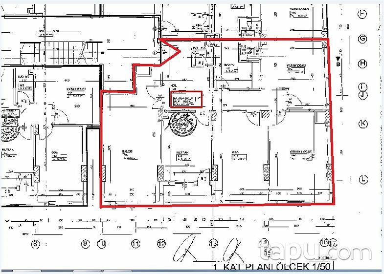 Erzurum Horasan Recep Tayyip Erdoğan Mahallesi'nde 3+1 Daire