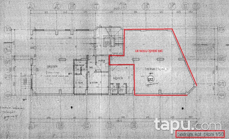 Osmaniye Merkez Esenevler Mahallesi'nde 136 m2 Depolu Dükkan