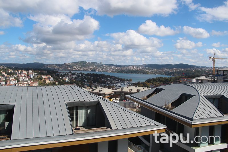 İstinye Panavia By Panaroma Sitesi'nde 550 m2 Özel Dekorasyonlu Lüks Dubleks Daire