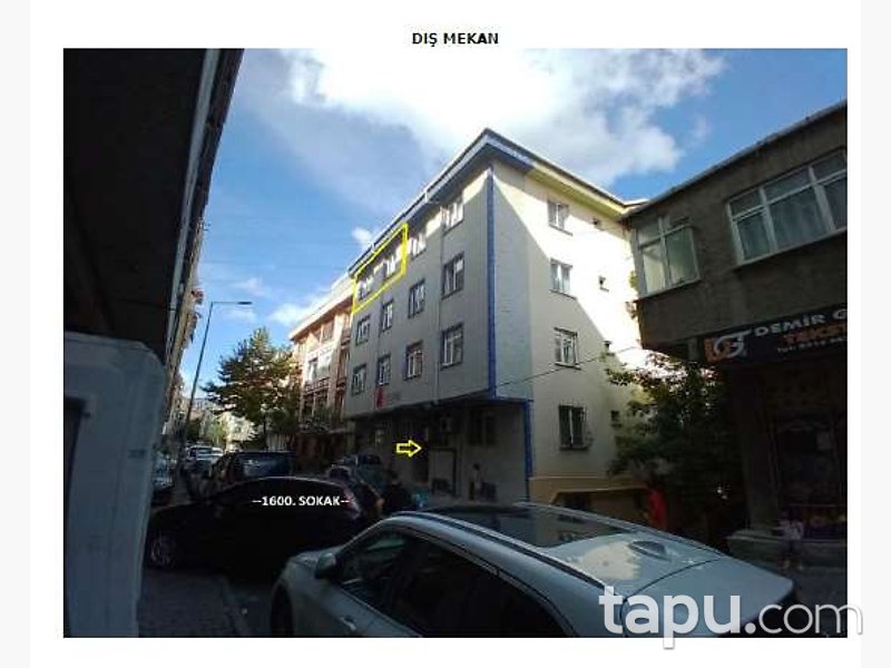 Bağcılar Demirkapı Mahallesi'nde Çatı Katlı 90 m2 Daire