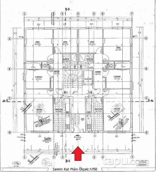 DAVALI İstanbul Esenler Fevzi Çakmak Mahallesi'nde 3+1 105 m2 İskanlı Daire