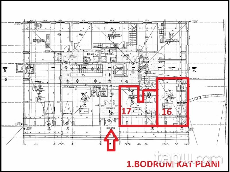 Ankara Mamak Kazım Orbay Mahallesi'nde 26 m2 Dükkan