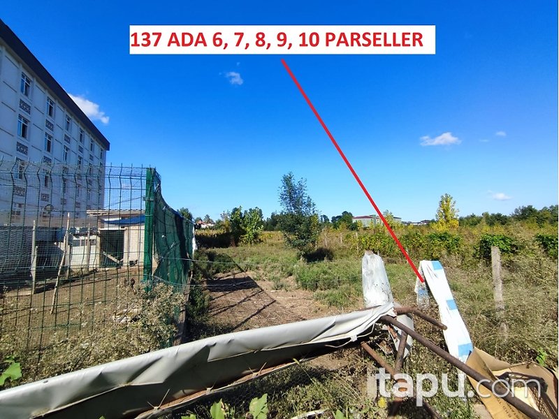 Samsun Çarşamba Kirazbucağı Mahallesi'nde 540 m2 Konut İmarlı Arsa