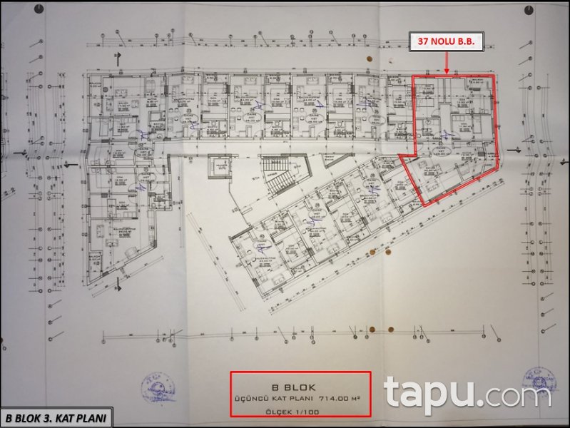 Düzce Merkez Univercity Sitesi'nde 3+1 Daire