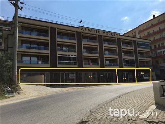 Yalova Armutlu Modern Evlerin'de Bakımlı Ve Cadde Cepheli Dükkan Fırsatı