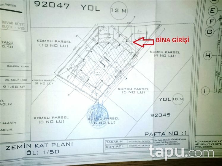 Mersin Toroslar Mahallesi'nde 2+1 Daire