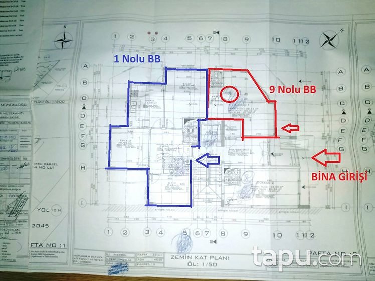 Mersin Toroslar Mahallesi'nde 2+1 Daire
