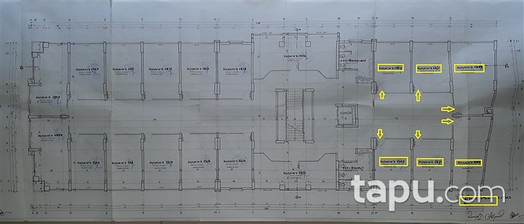 Zonguldak Çaycuma'da Yakıcı İş Merkezi İçinde 28 m Ofis