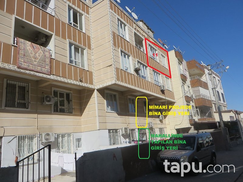 Şanlıurfa Devteyşti Mahallesi'nde 96 m2 3+1 Daire