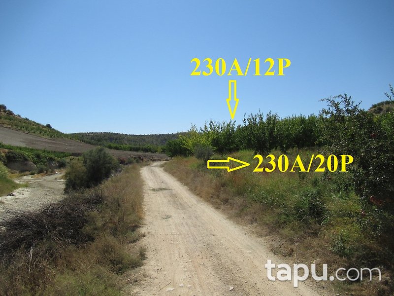 Mersin Hamam Mahallesi İskan Mevkii'nde 3 Dönüm Tarla