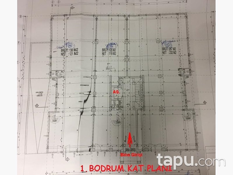 Bolu Merkezde 185 m2 4+1 Dubleks Daire