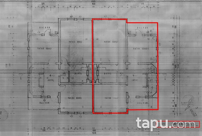 Çorum Korupark Sitesi'nde 282 m2 Villa