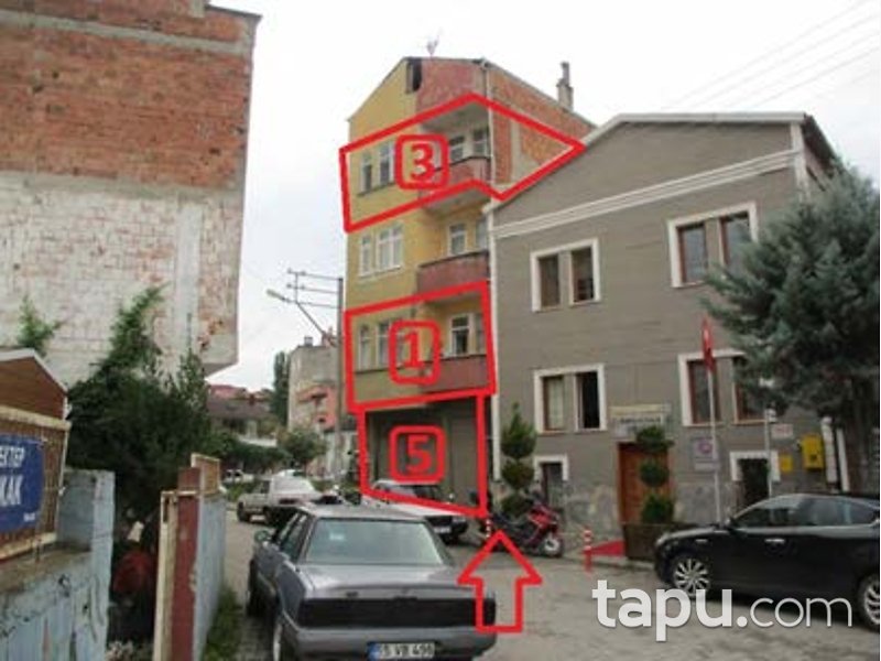 Samsun Bafra'da 83 m2 Hisseli Daire