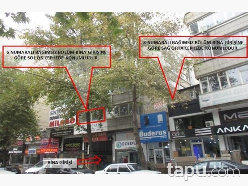 Ankara Altındağ Deveci İşhanı'nda 22 m2 Ofis