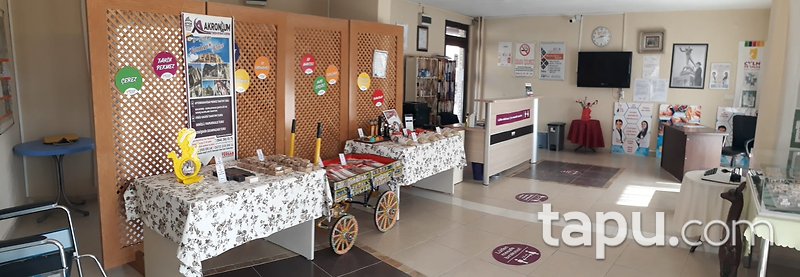 Afyonkarahisar Ceylan Termal Sağlıklı Yaşam Köyü'nde 79 m2 İskanlı İşyeri