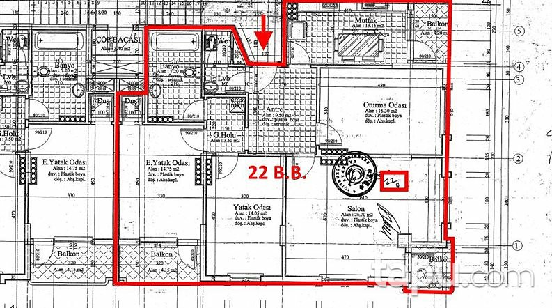 Konya Karatay Erenler Mahallesi'nde 3+1 Daire