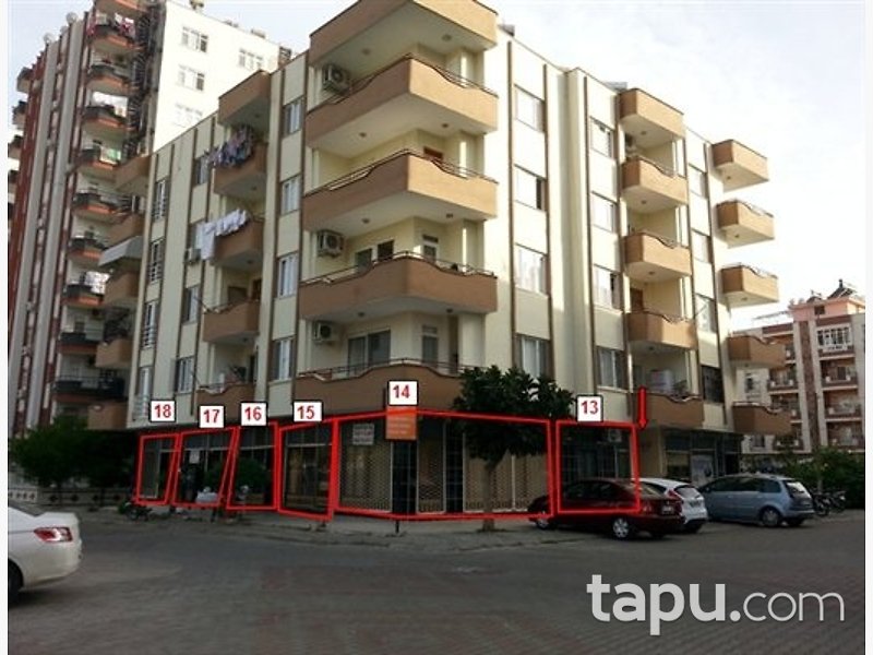 Mersin Erdemli Merkez Mahallesi'nde 196 m2 Depo