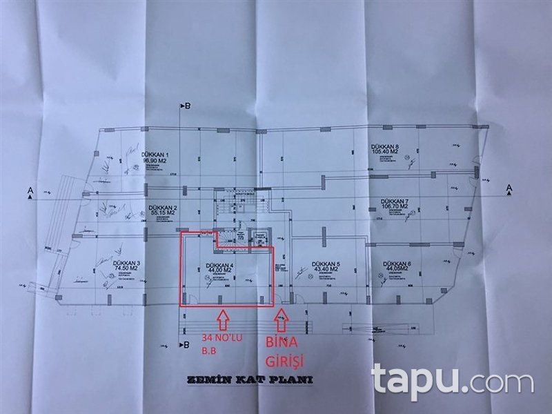 Siirt Merkez Kooperatif Mahallesi'nde 47 m2 Dükkan