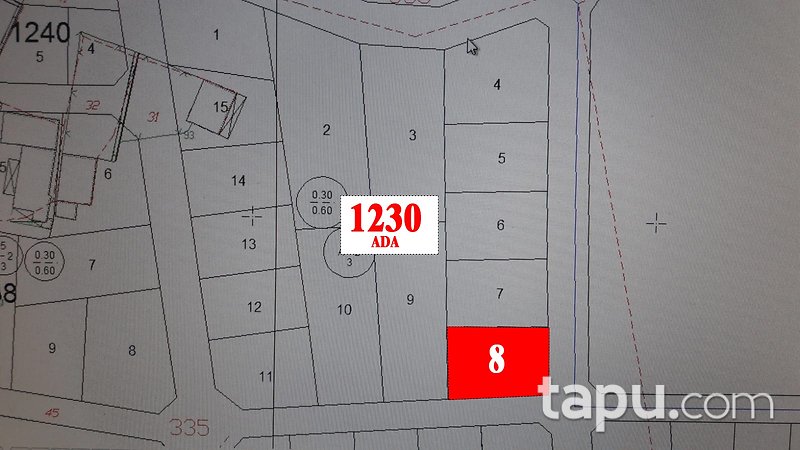 Uşak Eşme'de Merkezi Konumda Yatırımlık 434 m2 İmarlı Arsa