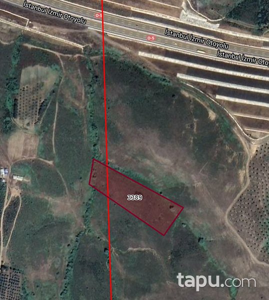 Karacabey'de İstanbul İzmir Yolu Üzerinde TEKNOSAB Projesine yakın Yatırımlık 11 Dönüm Tarla