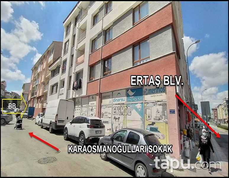 Eskişehir Emek Mahallesi'nde Bulvara Yakın 197 m2 Depolu Dükkan
