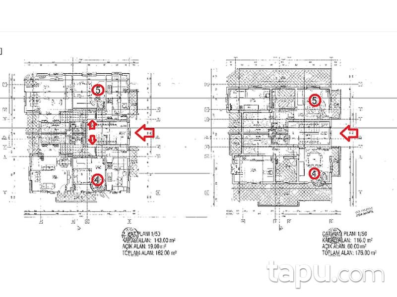 Kocaeli Çınarlı Mahallesi'nde 133 m2 Dubleks Daire (Z-213)