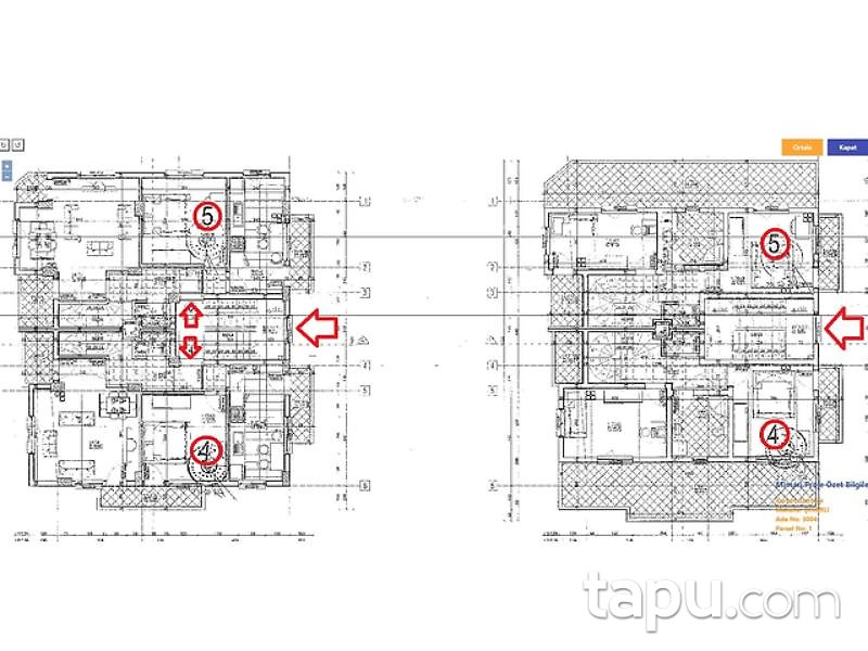 Kocaeli Çınarlı Mahallesi'nde 128 m2 Dubleks Daire (Z-214)