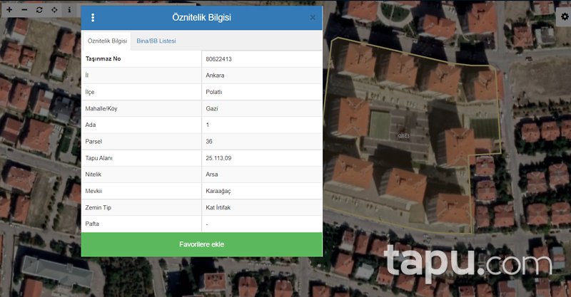 Ankara Polatlı BMK Yaşam Sitesi'nde 174 m2 Daire