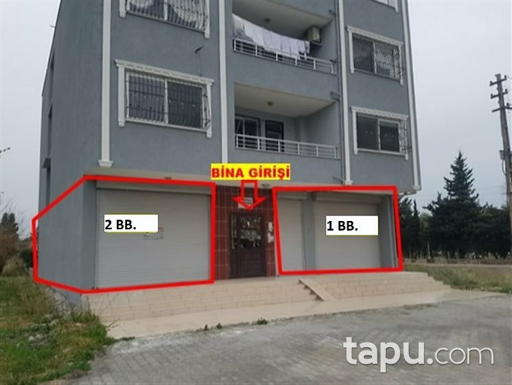 Hatay Arsuz'da 100 m2 Dükkan