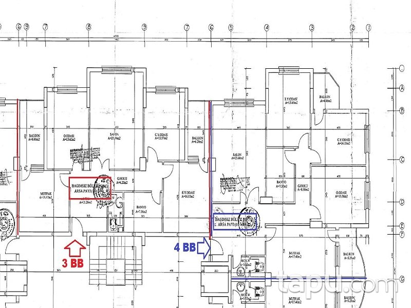 Erzurum Palandöken Zafer Sitesi'nde 3+1 Daire