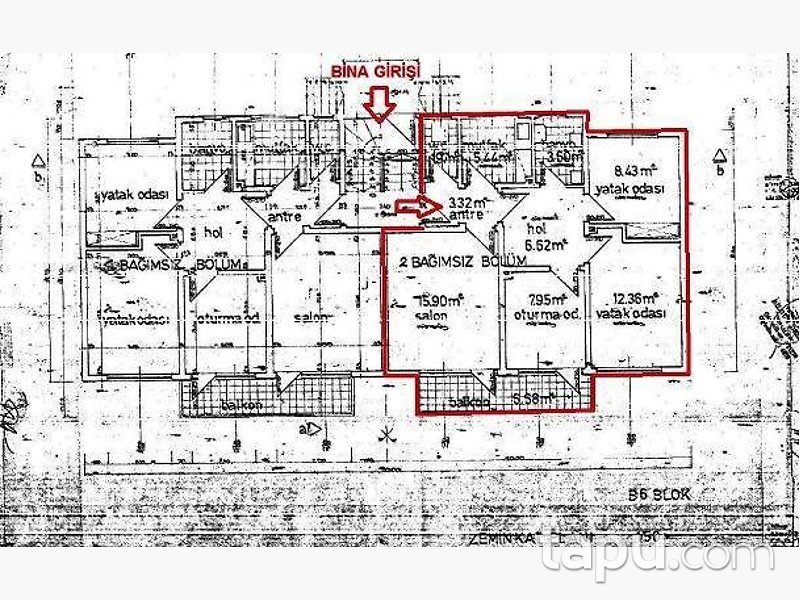 Zonguldak Merkez Meşrutiyet Mahallesi'nde 3+1 Daire