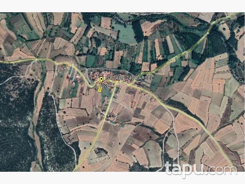 Kütahya Domaniç Böçen Köyü'nde Kargir Ev ve Bahçesi