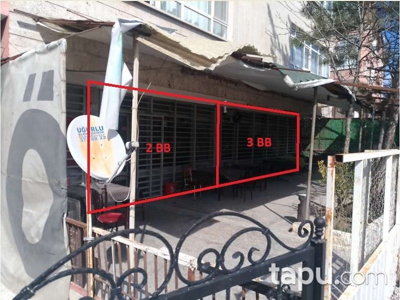 Ankara Mamak'ta Hisseli İskanlı Dükkan