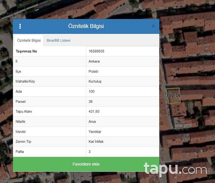 Ankara Polatlı'da Hisseli Dubleks Daire