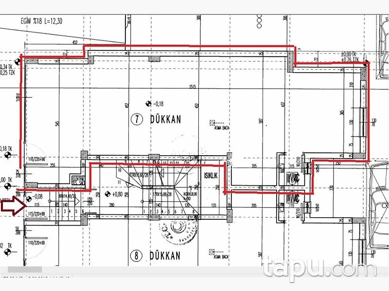 Çankaya Zafertepe Mahallesi'nde Ulaşımı Kolay 81 m2 İskanlı Dükkan