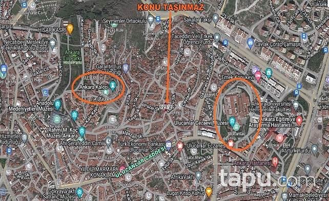 Altındağ'da Tek Katlı Hisseli Bina ve Arsası