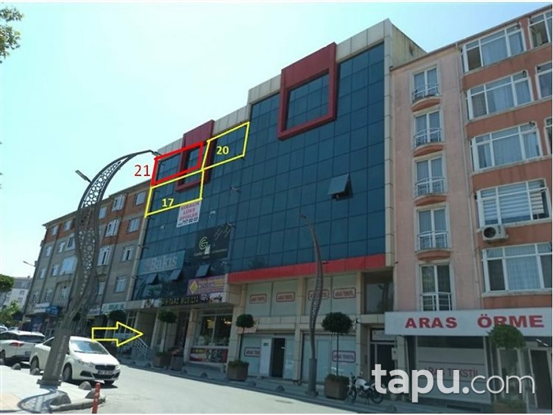 Tekirdağ Kapaklı İnönü Mahallesi'nde 49 m2 Ofis