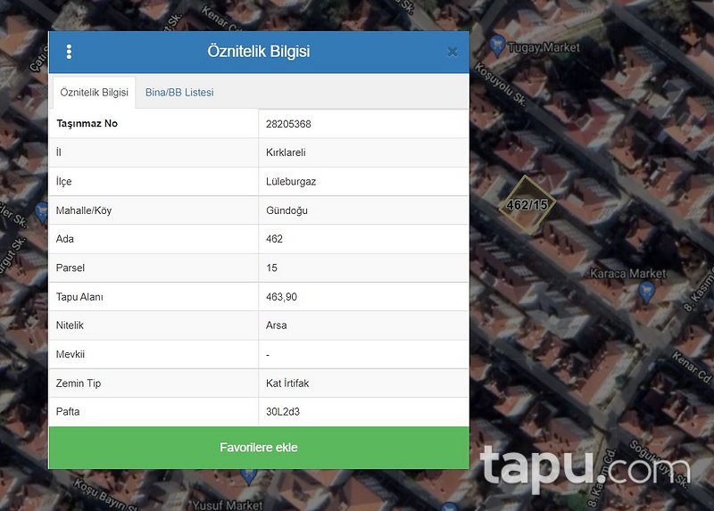 Kırklareli Lüleburgaz'da 80 m2 Daire