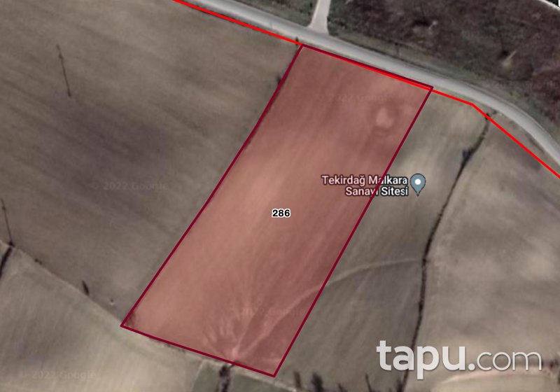 Tekirdağ Malkara Alaybey'de 15 Dönüm Tarla