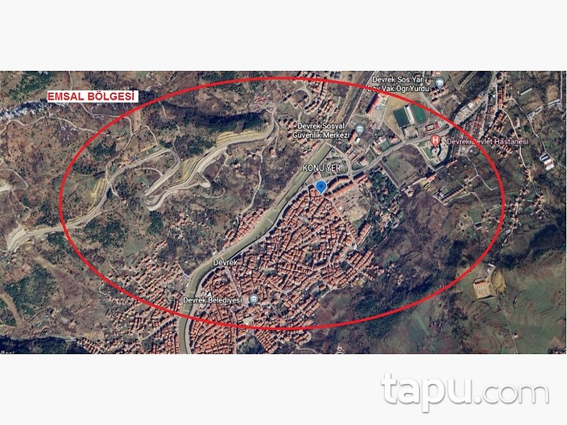 Zonguldak Devrek Eski Mahallesi'nde 110 m2 Daire