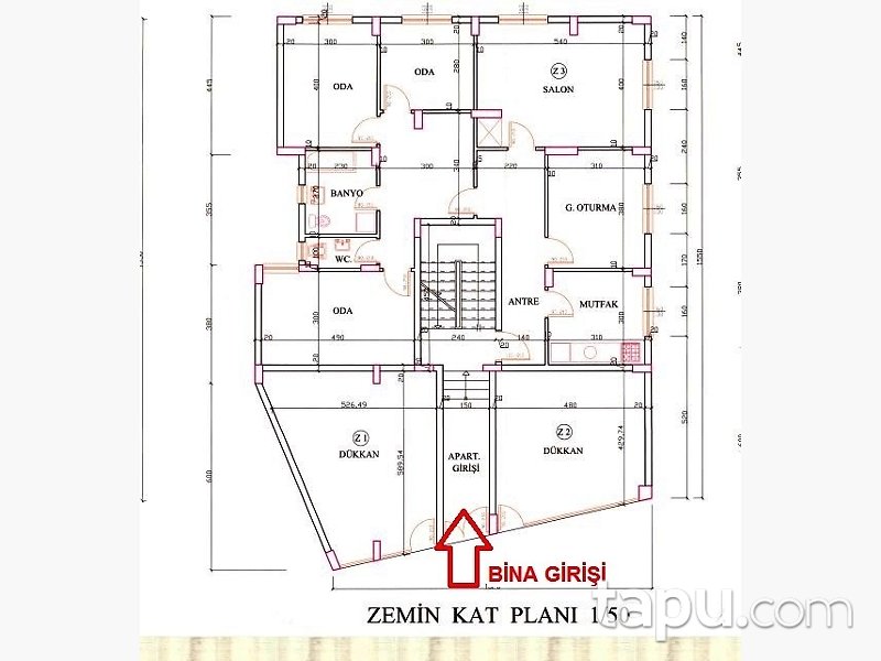 Zonguldak Devrek Eski Mahallesi'nde 110 m2 Daire