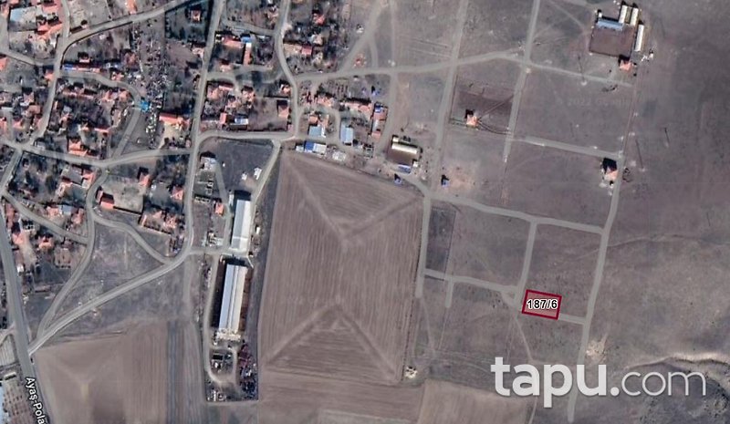 Ankara Polatlı Müslüm Mahallesi'nde 1028 m2 Konut İmarlı Arsa