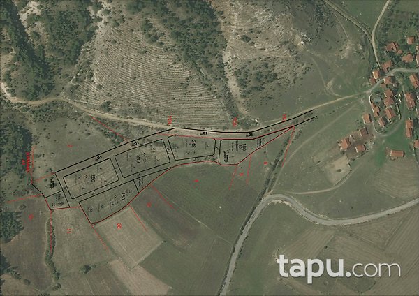 Karabük Merkez Zobran'da Villa İmarlı Arsa