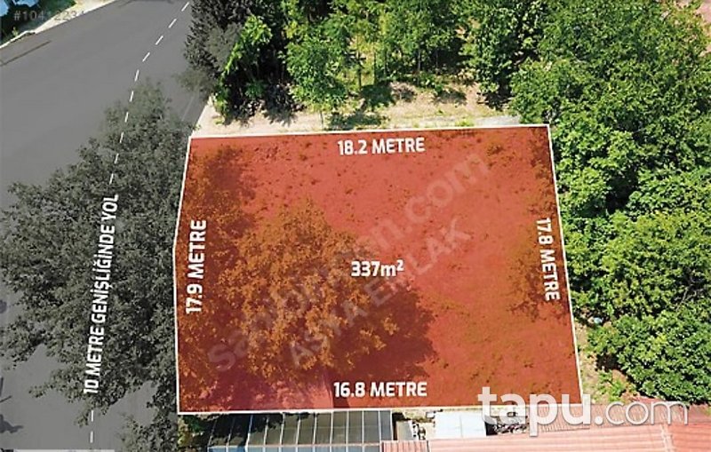 Başiskele Bahçecik'te 337 m2 İmarlı Arsa