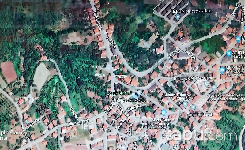 Başiskele Bahçecik'te 337 m2 İmarlı Arsa